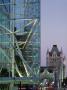 Tower Bridge House, London, Dusk Shot With Tower Bridge, Architects: Richard Rogers Partnership by Ben Luxmoore Limited Edition Pricing Art Print