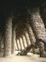 Parc Guell, Barcelona, 1914, Viaduct Supporting Roads For Vehicular Traffic, Architect Antoni Gaudi by John Edward Linden Limited Edition Print