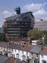 The Ark, Hammersmith, London, 1990, Terraced Houses In Foreground, Architect: Ralph Erskine by Lewis Gasson Limited Edition Print