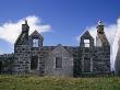 Abandoned 19Th Century Granite Croft House- Roofless Ruin, Dormer Windows Intact, Tiree, Scotland by Philippa Lewis Limited Edition Print