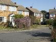 Suburban Housing, Sunbury On Thames, London, Cul-De-Sac Houses by Tim Mitchell Limited Edition Print