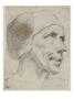 Tete D'homme Coiffe D'une Calotte by Leonard De Vinci Limited Edition Print