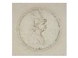 Homme De Profil Coiffe D'un Bonnet Pointu A Plume by Leonard De Vinci Limited Edition Print