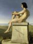 Polytés Fils De Priam Observant Les Mouvements Des Grecs Vers Troie (1833-1834) by Hippolyte Flandrin Limited Edition Pricing Art Print