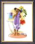 Bath Time Giggles (Girl) by Sylvia Walker Limited Edition Print