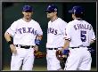 San Francisco Giants V Texas Rangers, Game 4: Elvis Andrus,Michael Young,Ian Kinsler by Christian Petersen Limited Edition Print