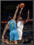 New Orleans Hornets V Oklahoma City Thunder: Kevin Durant And Trevor Ariza by Layne Murdoch Limited Edition Print