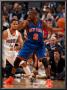 New York Knicks V Charlotte Bobcats: Raymond Felton And D.J. Augustin by Kent Smith Limited Edition Print