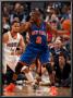 New York Knicks V Charlotte Bobcats: Raymond Felton And D.J. Augustin by Kent Smith Limited Edition Pricing Art Print
