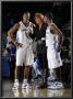 Austin Toros V Texas Legends: Nancy Lieberman, Antonio Daniels And Justin Dentmon by Layne Murdoch Limited Edition Print