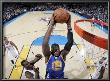 Golden State Warriors V Oklahoma City Thunder: Jeff Adrien by Layne Murdoch Limited Edition Print