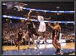 Miami Heat V Orlando Magic: Dwyane Wade And Brandon Bass by Mike Ehrmann Limited Edition Print