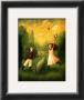 Children Playing Tennis by Mary Mackey Limited Edition Pricing Art Print
