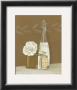 White Flower And Bottles by Marie Perpinan Limited Edition Print