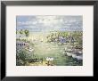 Safe Harbor With Pelicans by Conte Limited Edition Print