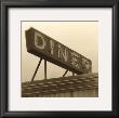 Diner Sign by Walter Robertson Limited Edition Pricing Art Print