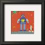 Tangerine Robot by Sapna Limited Edition Print