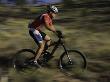 Fast Moving Mountain Biker, Mt. Bike by Michael Brown Limited Edition Print