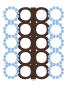 Blue And Brown Design by Avalisa Limited Edition Pricing Art Print