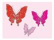 Pink Butterfly by Avalisa Limited Edition Print