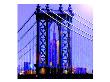 Brooklyn Bridge, New York by Tosh Limited Edition Print