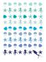 Blue Under The Sea by Avalisa Limited Edition Print