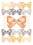 Orange Butterfly Patch by Avalisa Limited Edition Print