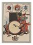 Bear Playing A Drum In Circus by Constance Winter Limited Edition Print