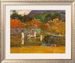 Women And White Horse by Paul Gauguin Limited Edition Print