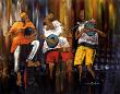 African Musicians by Upjohn Limited Edition Pricing Art Print