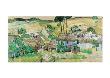 View Of Auvers, C.1890 by Vincent Van Gogh Limited Edition Print
