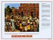 African American Artists - Allan Rohan Crite - School's Out by Allan Rohan Crite Limited Edition Print