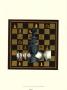 Chess Board On Black Ii by Deborah Bookman Limited Edition Print
