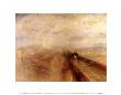 Rain, Steam And Speed- The Great Western Railway, Before 1844 by William Turner Limited Edition Print