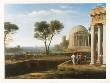 Aeneas At Delos by Claude Lorrain Limited Edition Print