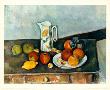 Milk Jug, Apples And Lemons by Paul Cezanne Limited Edition Print