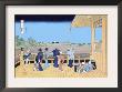 View Of Mount Fuji From The Porch by Katsushika Hokusai Limited Edition Print