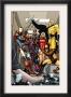 Dark X-Men #3 Group: Iron Patriot, Wolverine, Ms. Marvel, Hawkeye, Ares And Sentry Fighting by Leonard Kirk Limited Edition Print