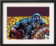 Captain America: Reborn #4 Cover: Captain America by Bryan Hitch Limited Edition Print