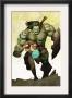 Incredible Hulk #601 Cover: Banner, Bruce And Skaar Stretching by Ariel Olivetti Limited Edition Print