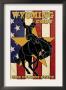 Cody, Wyoming Bucking Bronco, C.2009 by Lantern Press Limited Edition Print