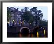 Golden Elbow, Herengracht, Amsterdam, Holland by Walter Bibikow Limited Edition Pricing Art Print