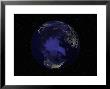 Earth Centered On The North Pole by Stocktrek Images Limited Edition Print