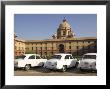 The Secretariats, Rashtrapati Bhavan, With White Official Ambassador Cars With Secretatriat, India by Eitan Simanor Limited Edition Print
