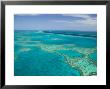 Australia, Queensland, Whitsunday Coast, Great Barrier Reef, Aerial View by Walter Bibikow Limited Edition Pricing Art Print