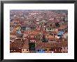 Burano Rooftops From The Belltower, Venice, Burano, Veneto, Italy by Roberto Gerometta Limited Edition Pricing Art Print