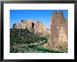 Crooked River And Bluffs, Oregon by John Elk Iii Limited Edition Print