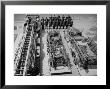 Members Of Local Fire Department And Their Fire Engines by Alfred Eisenstaedt Limited Edition Print