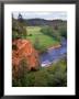 Blue Amata River Snakes Through Zvartas Valley, Gauja National Park, Latvia by Janis Miglavs Limited Edition Print