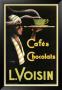 L. Voisin Cafes & Chocolats, 1935 by Noel Saunier Limited Edition Pricing Art Print